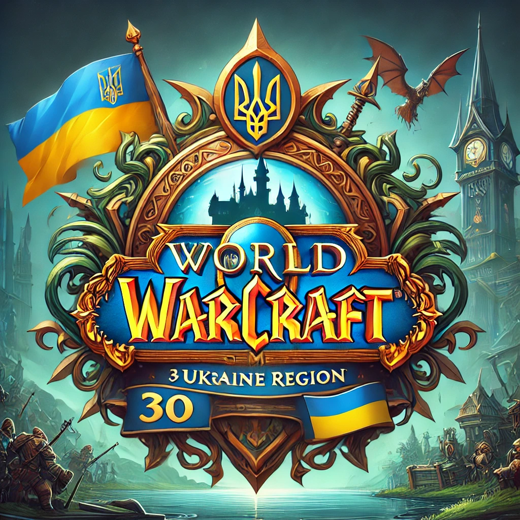 خرید گیم تایم 30 روزه World of Warcraft Ukraine